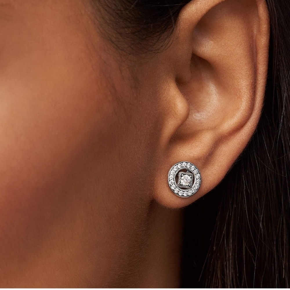 Pandora Vintage Allure earrings silver studs